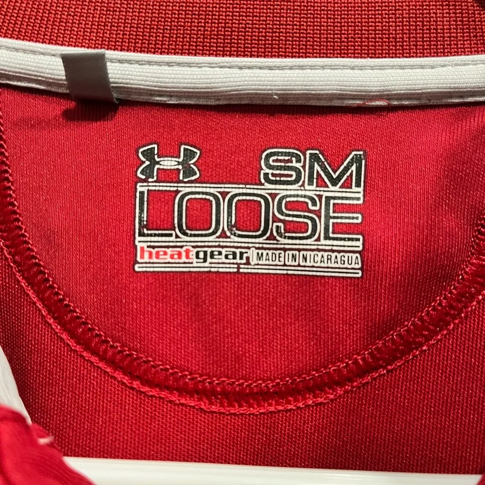 Under Armour Men’s Collared Short Sleeve Shirt Size Small Loose - Picture 4 of 6